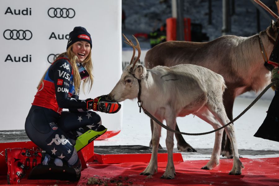 Letzte Saison gingen die Slalomsiege in Levi an Mikaela Shiffrin...