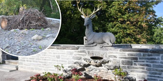 Ruine Sandegg ist keine Ruine mehr