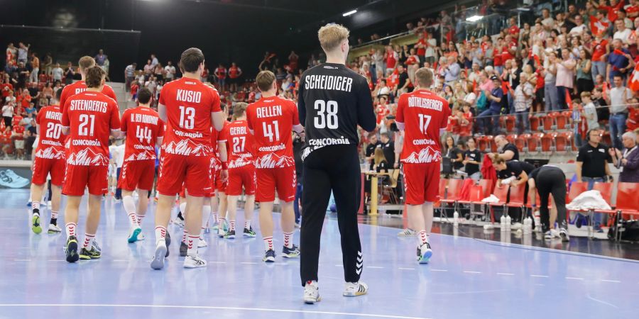 Handball WM-Qualifikation Schweiz Slowenien