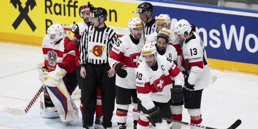 Schweiz Österreich Eishockey-WM