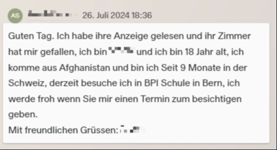 Junge Flüchtlinge suchen vermehrt WG-Zimmer.