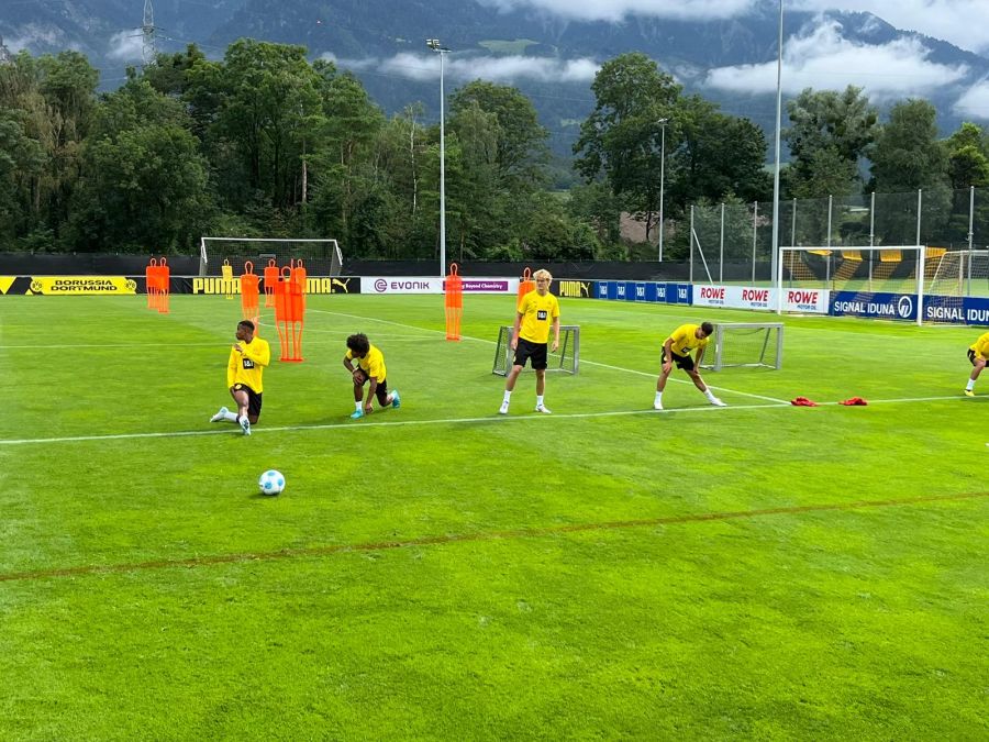 Der BVB trainiert in Bad Ragaz.