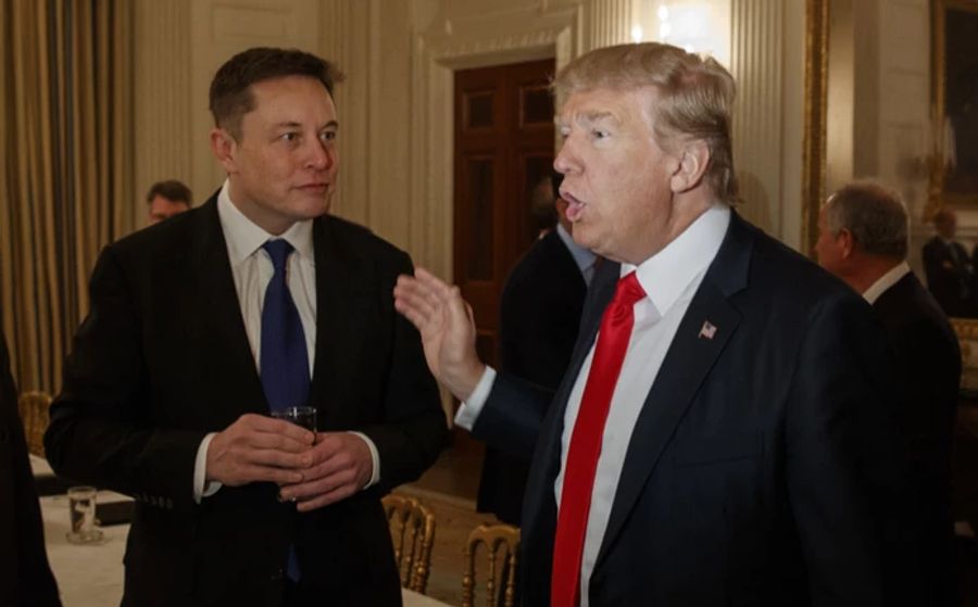 Elon Musk teilt viele der republikanischen Ansichten und will Donald Trump eine grosse Plattform bieten.