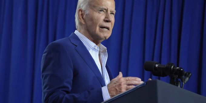 Joe Biden zeigte sich bei der Debatte gegen Trump gebrechlich. Joe Biden