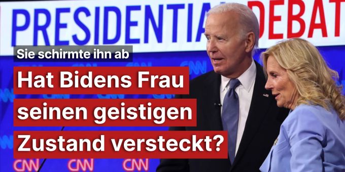 Schirmte ihn ab - Hat Bidens Frau seinen geistigen Zustand versteckt?