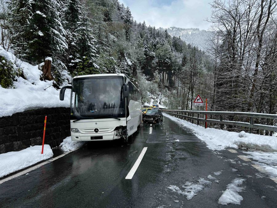 Kollision am Brünigpass