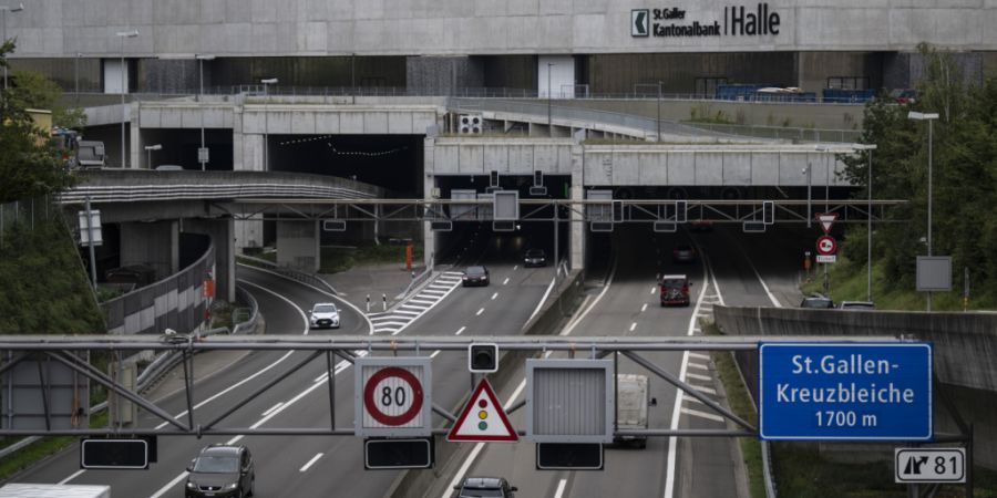 Der Bundesrat hat eine dritte Röhre durch den Rosenberg in die Vorlage «Verkehr 45», die bis im Oktober in der Vernehmlassung ist, aufgenommen. (Archivbild)