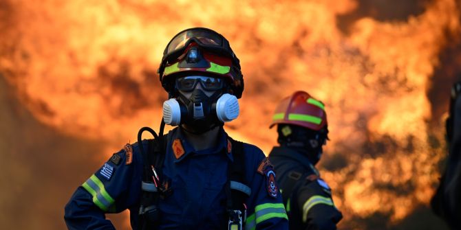 Griechenland Feuer