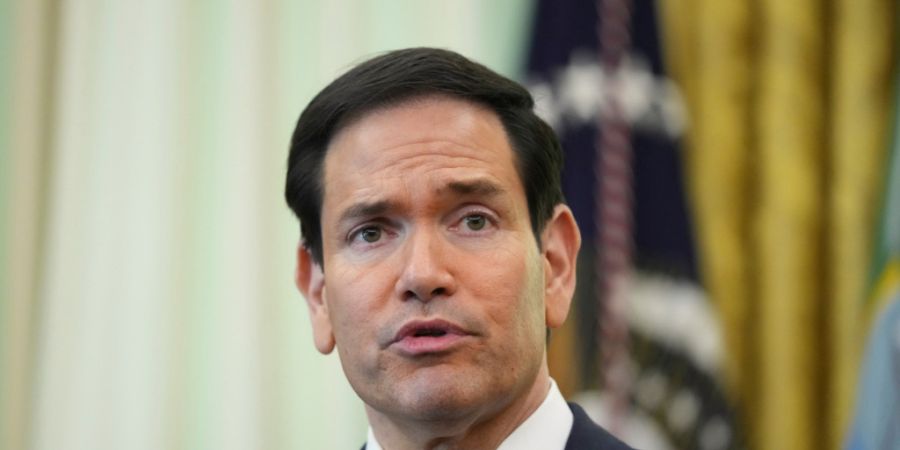 ARCHIV - US-Außenminister Marco Rubio. Foto: Mark Schiefelbein/AP/dpa/Archivbild