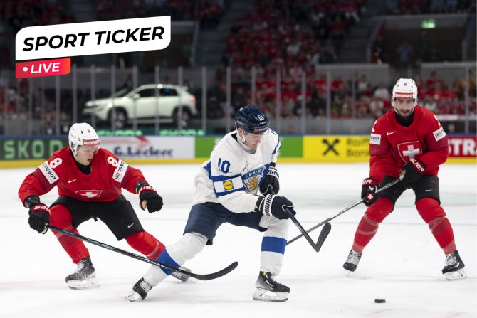 Schweiz Finnland Eishockey-WM