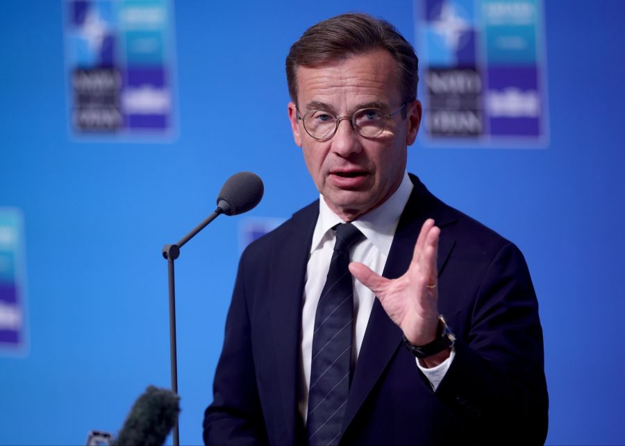 Schwedens Ministerpräsident Ulf Kristersson