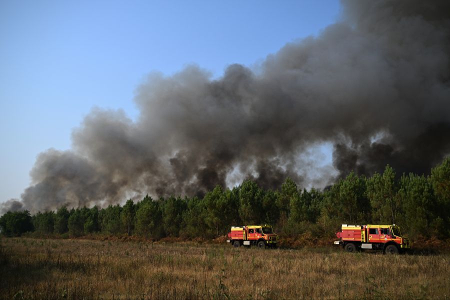 Waldbrand Frankreich