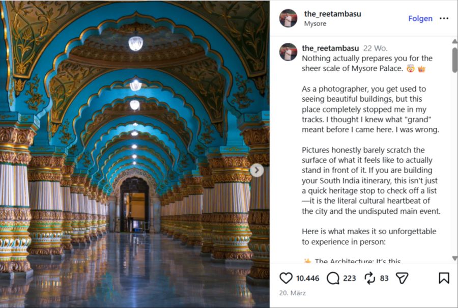 Mysore Palace, Mysuru (Indien)