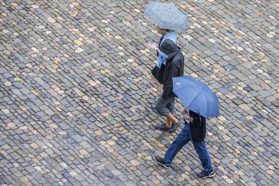 Kommende Woche wird es etwas kühler, es werden Schauer erwartet.