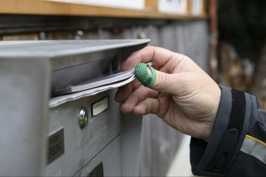 In den Briefen befand sich zudem selbst gedrucktes Geld.