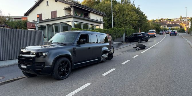 Unfall Jona