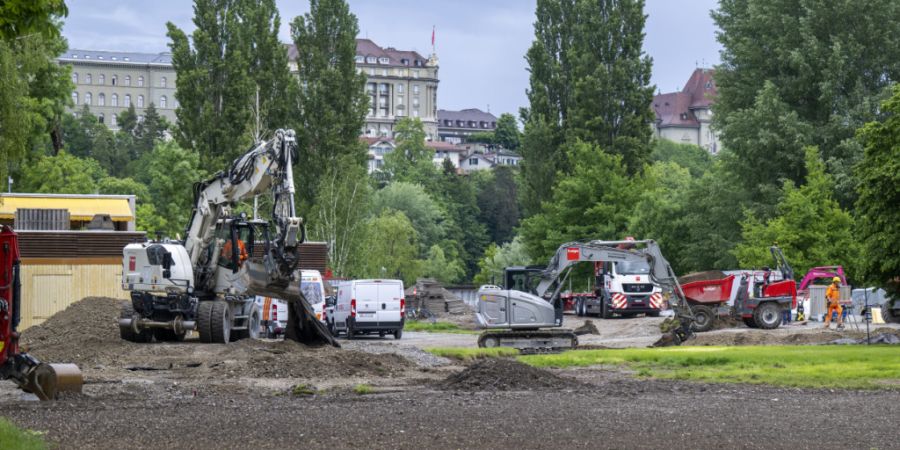 Gegen die Umgestaltung und Sanierung des Marzilibads gingen verschiedene Einsprachen ein. Das Regierungsstatthalteramt hat nun die Baubewilligung erteilt. (Archivbild)