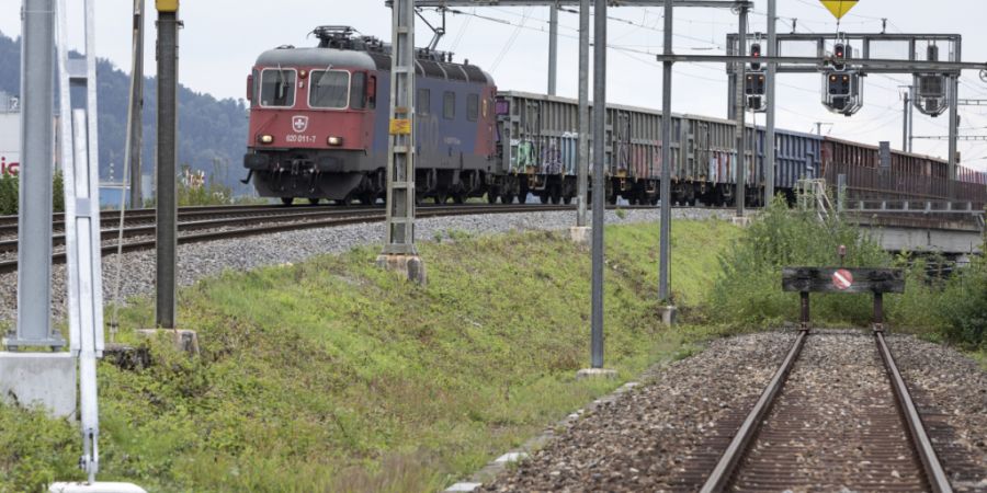 Die SBB blicken auf ein erfolgreiches erstes Halbjahr 2026 zurück - auch im Güterverkehr. (Archivbild)