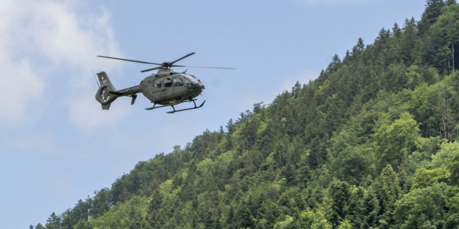 Die Schweizer Armee sicherte den Luftraum über dem Bürgenstock und verzeichnete dabei fünf Verstösse.