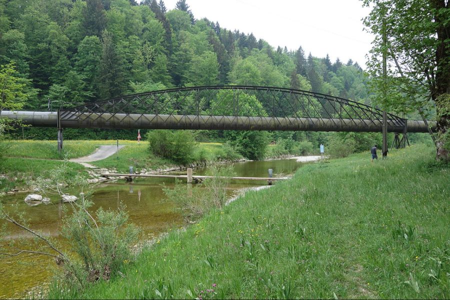 Noch härter trifft der Wassermangel kleine Anlagen an der Töss.