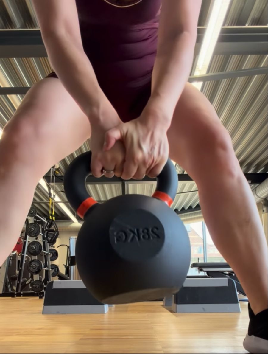 Erstmals stemmt Christina Hänni 28 Kilo.