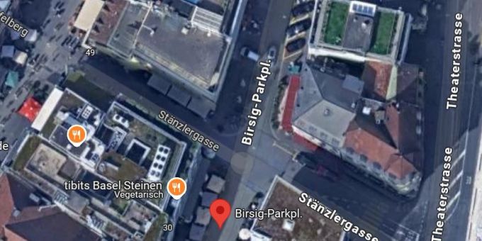 In Basel - Birsig-Parkplatz wird begrünt und in Birsigbogen umbenannt