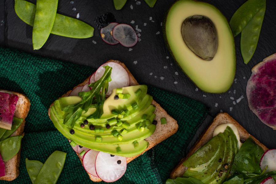 Avocado Sandwich Radieschen Brot