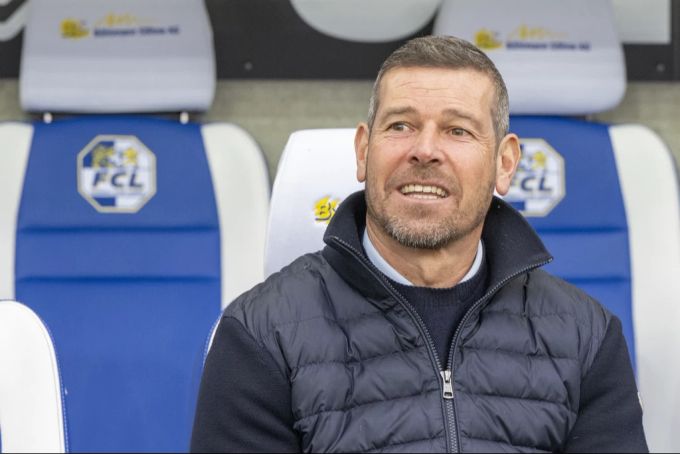 Mario Frick feiert mit dem FC Luzern einen Heimsieg gegen Sion. FC Luzern