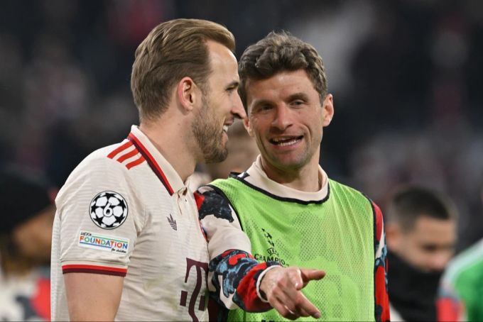 Harry Kane dominiert die Offensive beim FC Bayern. Ist für Thomas Müller überhaupt noch Platz? Thomas Müller Harry Kane