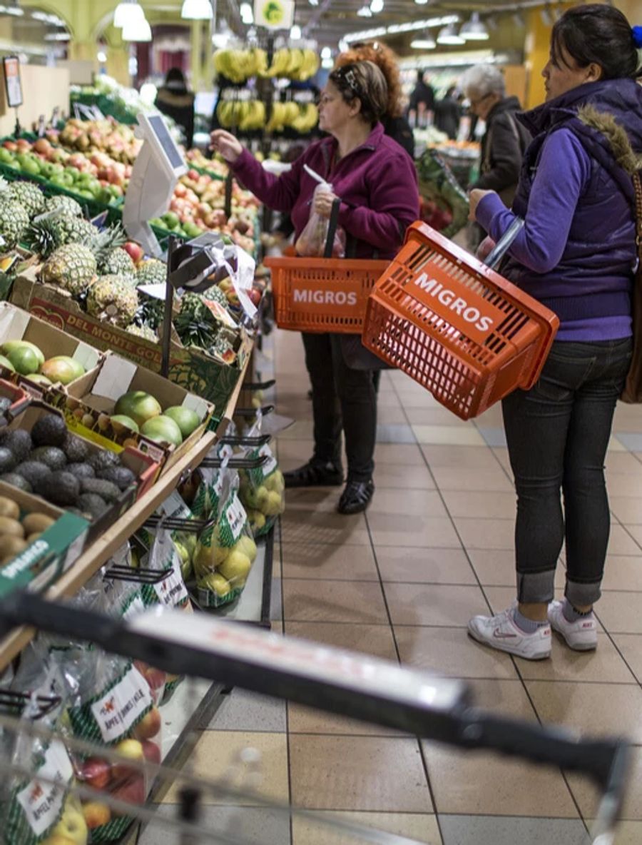 Auch bei der Migros hat sich das Eingabe-System geändert. (Archivbild)