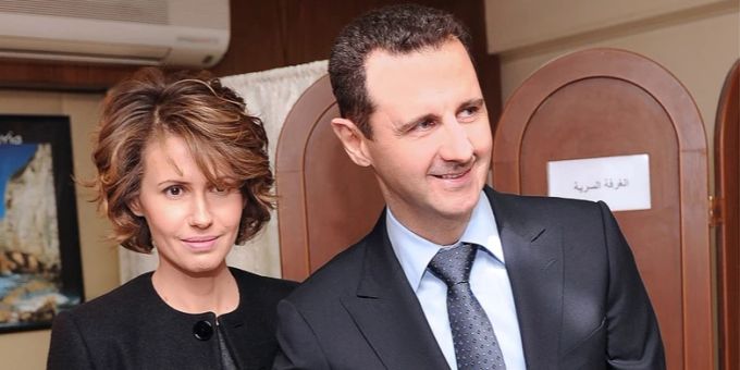 Assad und seine Ehefrau Assad. Stecken sie in einer Krise? Assad und Ehefrau