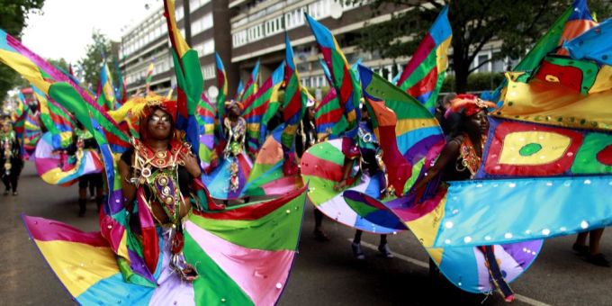 Auch in London wird traditionell Karneval gefeiert. (Archivbild)
