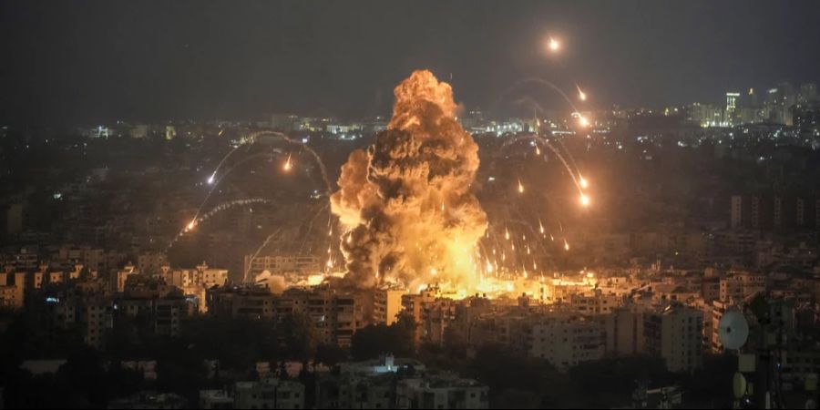 Beirut israel angriff