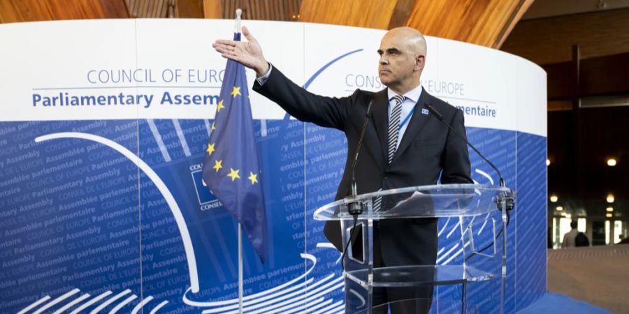 Alain Berset Generalsekretär Europarat