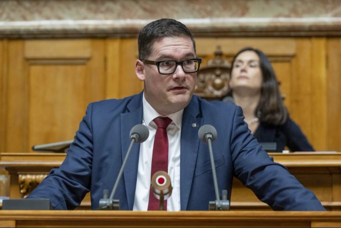 SVP-Nationalrat David Zuberbühler. David Zuberbühler.