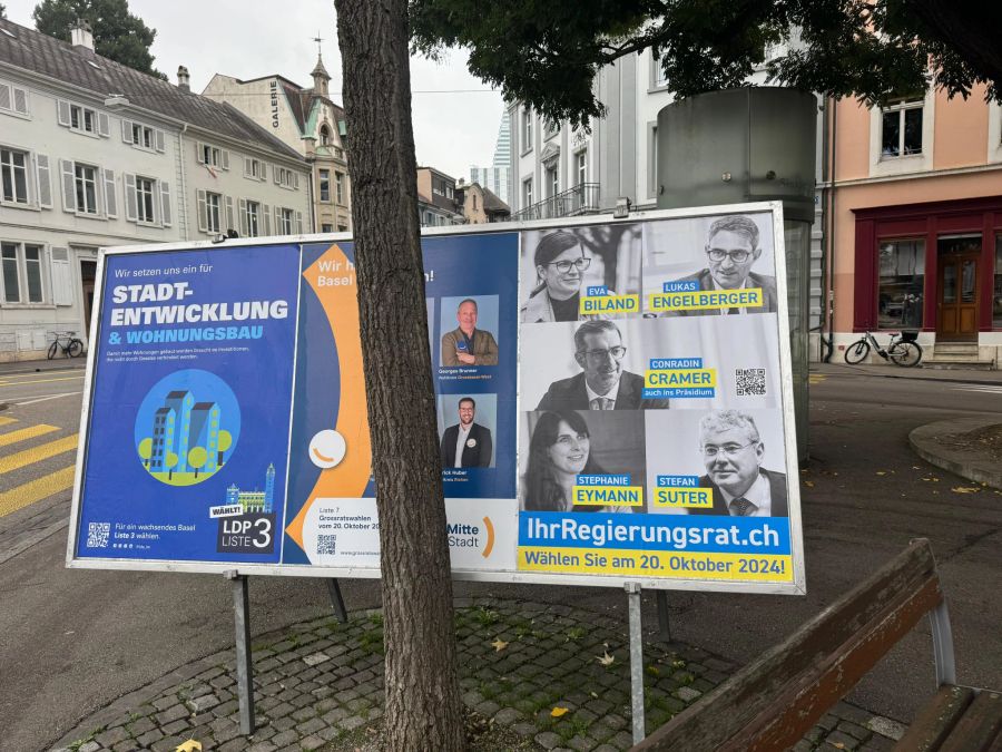 Normalerweise müssten Wahlplakate so aussehen, ...