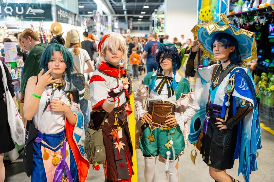 Zurich Pop Con Game Show Cosplay