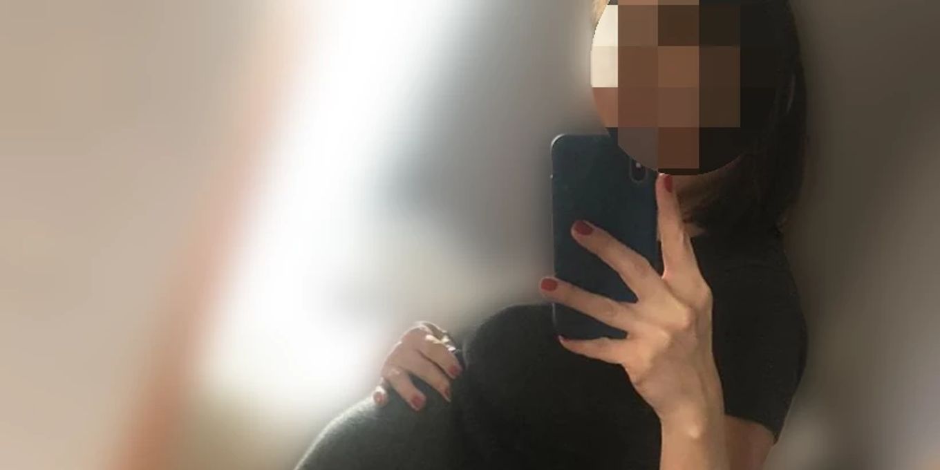 アイラは妊娠していて喫煙していたが、彼女は自分自身を守った