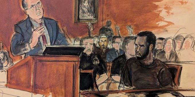 Sean Combs droht im Falle eines Schuldspruchs lange Haft. Sean «Diddy» Combs angeklagt