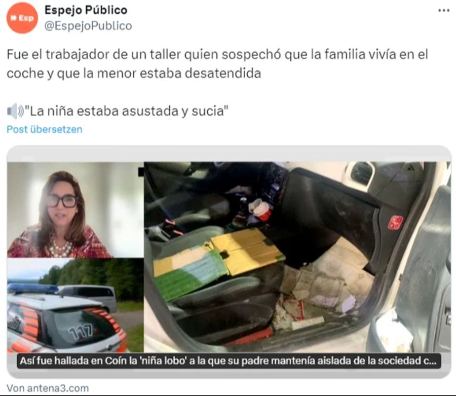 Mädchen Spanien entführt