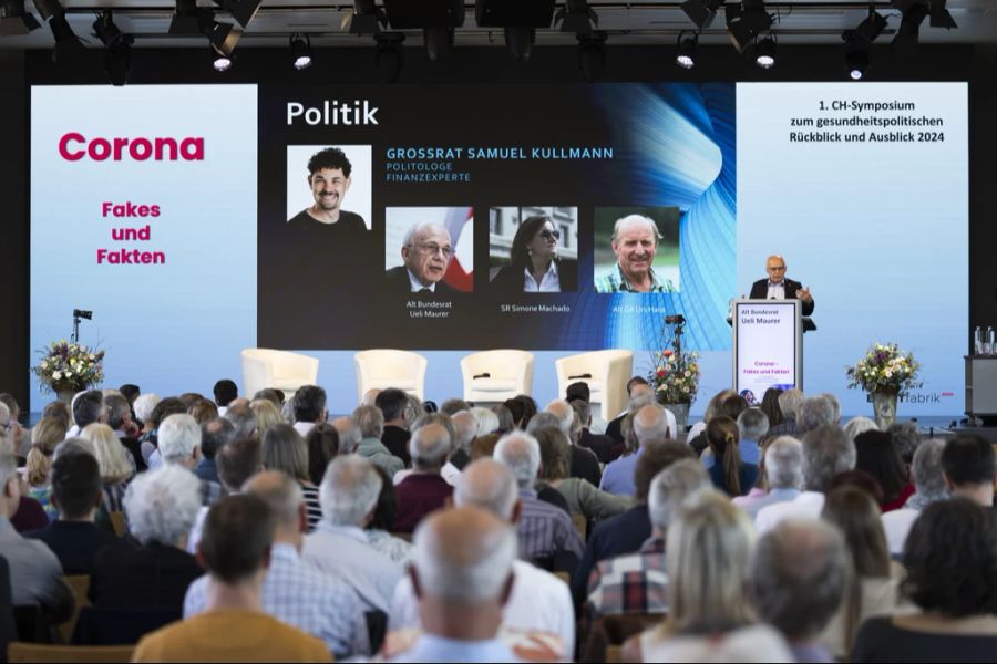 Zum Schluss seiner Rede betont Maurer: Die Teilrevision des Epidemiegesetzes sei abzulehnen – es brauche ein entsprechendes Referendum. Gleiches gelte für die WHO-Vorlagen. (Symbolbild)