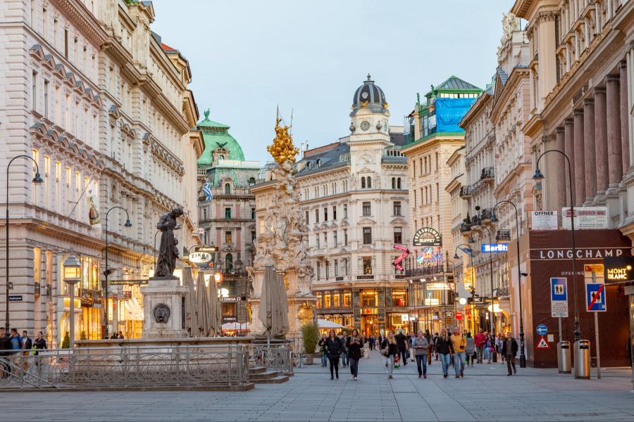 Graben in Wien.