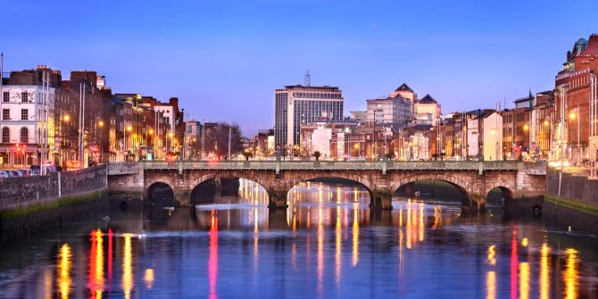 Skyline von Dublin City