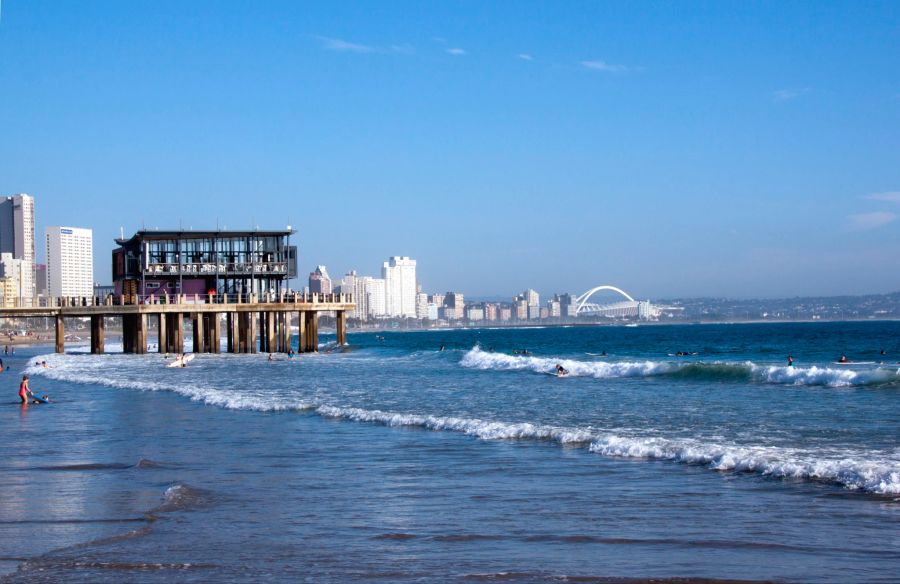 Strand von Durban.