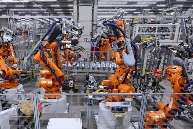 Produktion bei BMW