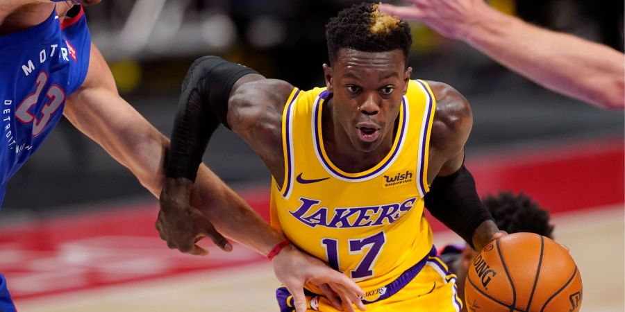 Kehrt zu den Los Angeles Lakers zurück: Dennis Schröder in Aktion.