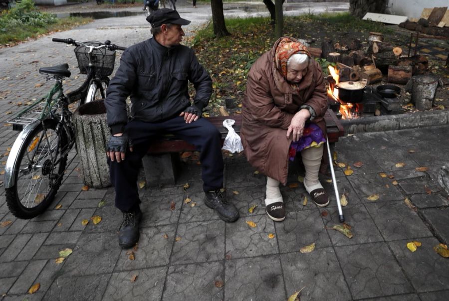 Die ukrainischen Zivilisten dürfen bei geltendem Kriegsrecht im Ukraine-Krieg nur noch begrenzt ihr Haus verlassen, sagt Strategie- und Sicherheitsexperte gegenüber Nau.ch (Symbolbild)