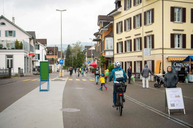 Kurz vor elf Uhr setzte dann der Regen ein.