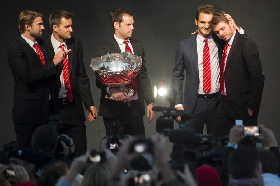 Als Team gewinnen sie sogar den Davis-Cup.