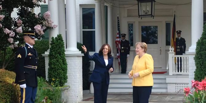 Merkel zu Besuch in den USA